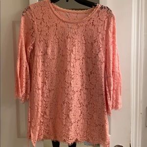 Isaacmizrahi Live Lace Top